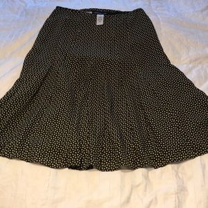 EUC JONES NY COLLECTION 100% SILK SKIRT SZ 4